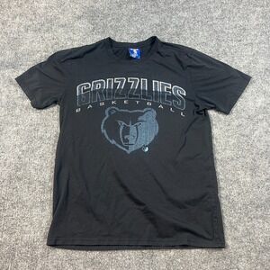UNK Black Evolve T Shirt Mens Medium Black Memphis Grizzlies Basketball NBA Logo